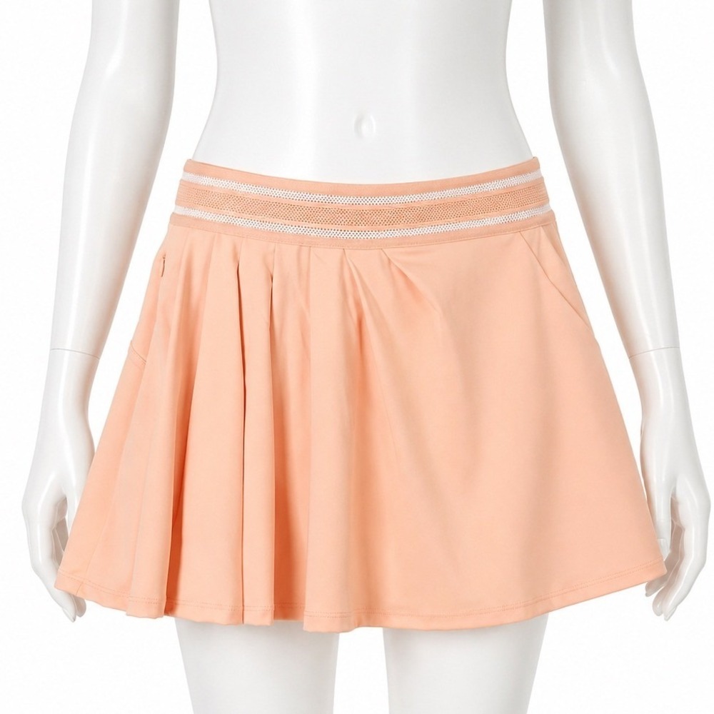 Free People Movement Round Robin Skort Women's Small Peach Tennis Golf Sports